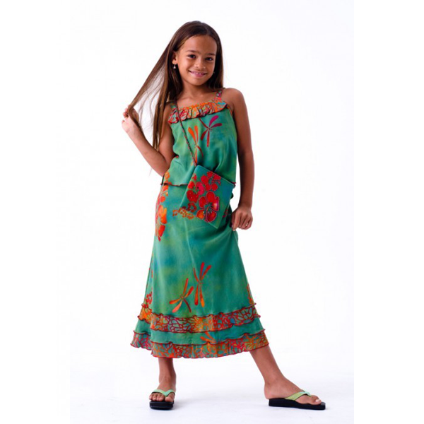 Tropical dress outlet for kids